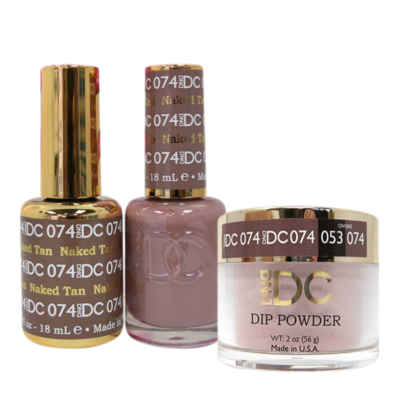 DC 3in1 Dipping Powder + Gel Polish + Nail Lacquer, DC074